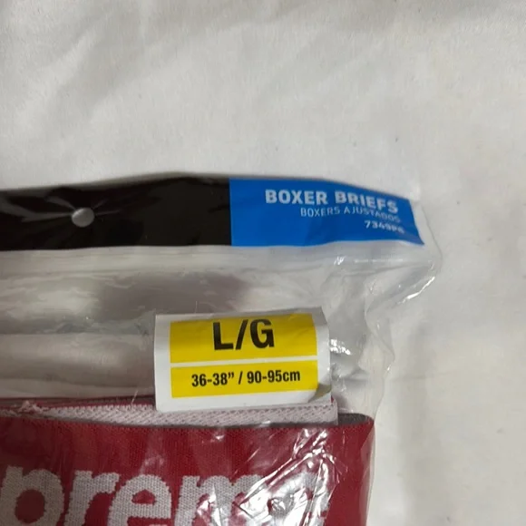 Supreme White Boxer Briefs Premium Comfort